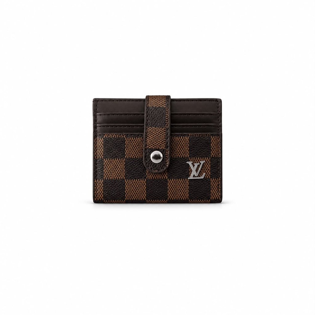 brown LV wallet