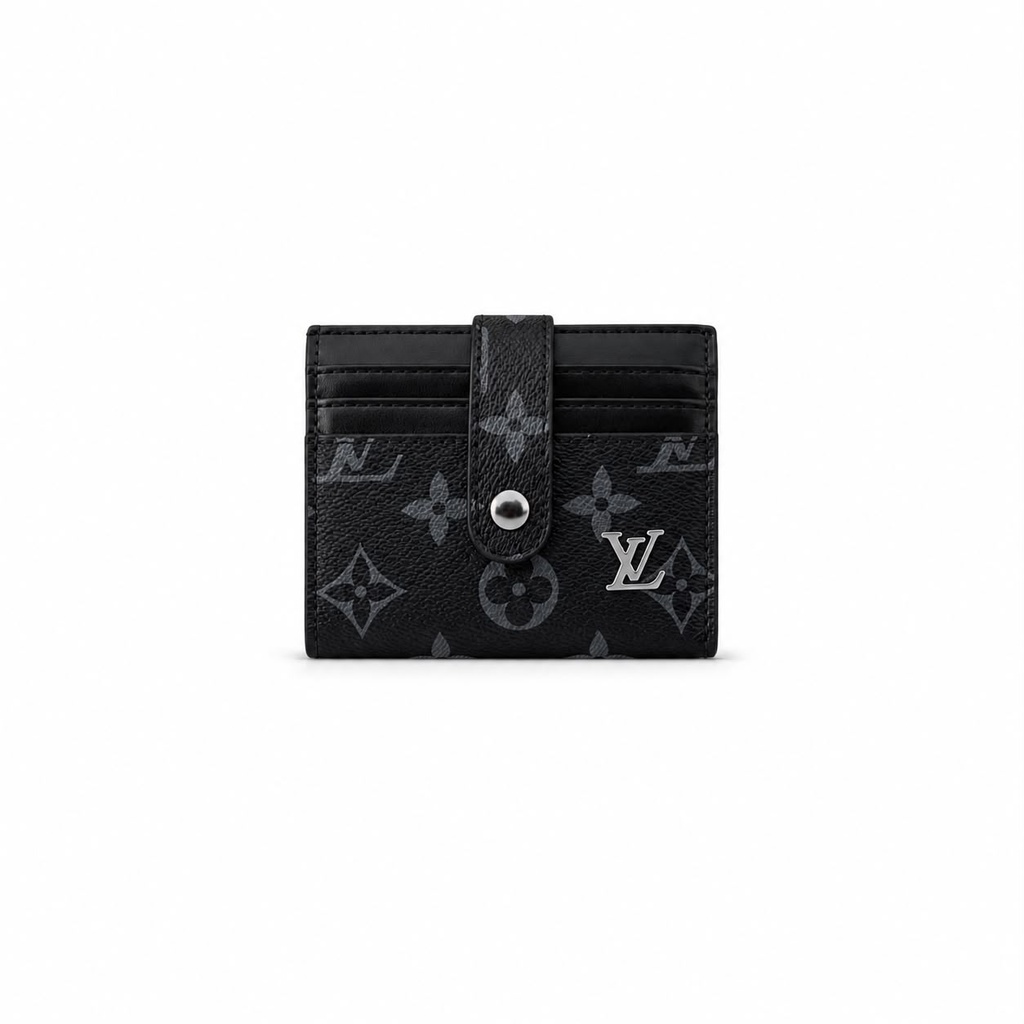 black LV wallet
